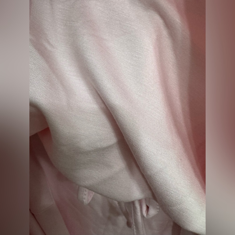 Softies Dream Knit Pink Quarter Zip Jogger Pants - Picture 8 of 10